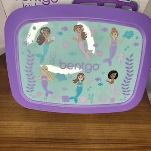 Mermaids  Bentgo Kids Prints 5-Compartment Lunch Box Brand New